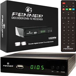 Decoder FENNER DVB-T2 HD 1080p