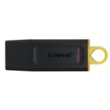 Pen Drive USB 3.2 Kingston Data Traveler Exodia 128 Gb (Nero/Giallo)